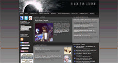 Desktop Screenshot of blacksunjournal.com